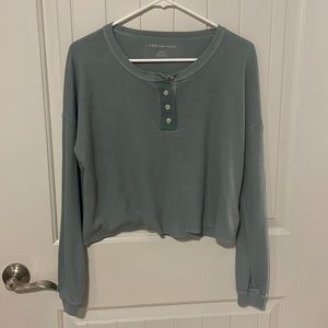 Light green long sleeve